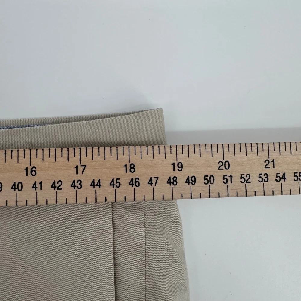 Polo Ralph Lauren Mens Tan Khaki Stretch Straight Fit Chino Pants 36x32